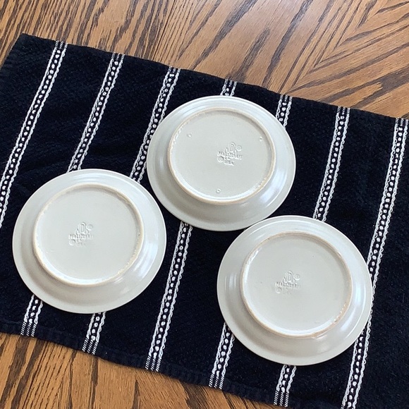 PFALTZGRAFF | Set of 3 Vtg Blue Trim Appetizer Plates - Picture 5 of 8